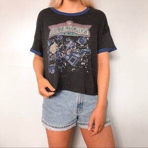 Junk food asteroids tee